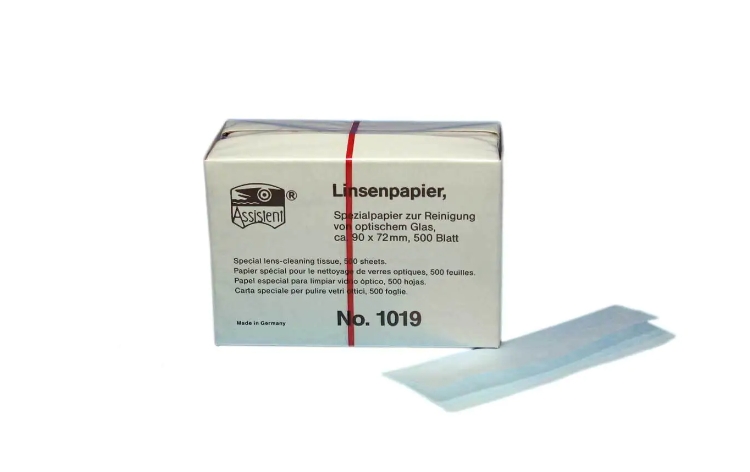 镜头清洁纸巾，90 x 72毫米