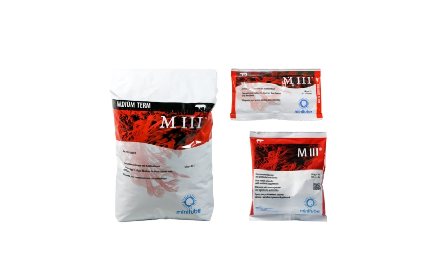 M III，®中期公猪精液延长器