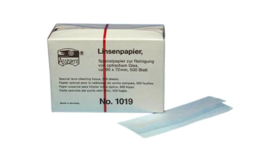 镜头清洁纸，90 x 72 毫米