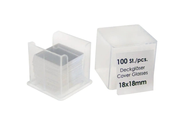 盖玻片，18 x 18 毫米