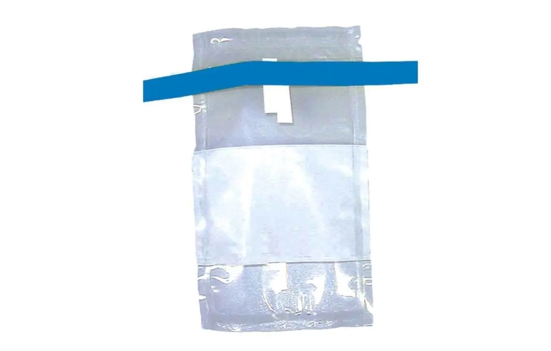 带有金属丝和标签区域的袋子