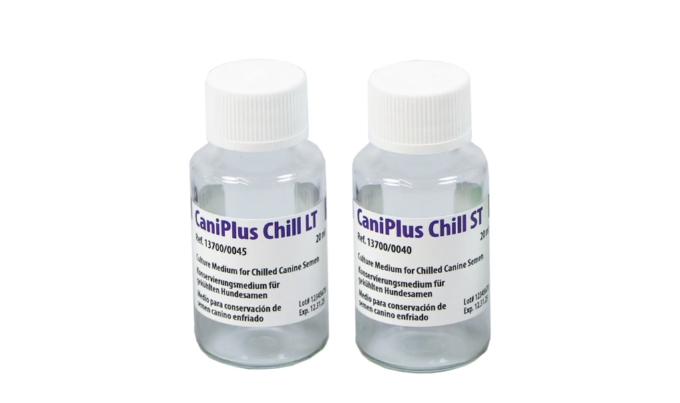 CaniPlus Chill，用于冷藏犬精液的精液增量器