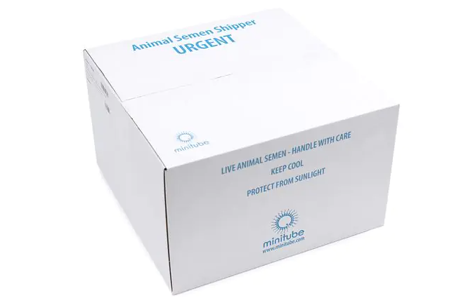 用于冷冻狗的迷你管运输箱