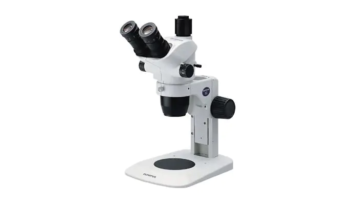 奥林巴斯SZ61立体变焦显微镜，三目