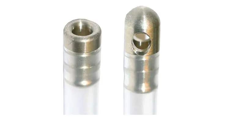 带金属尖端的马 ET 护套