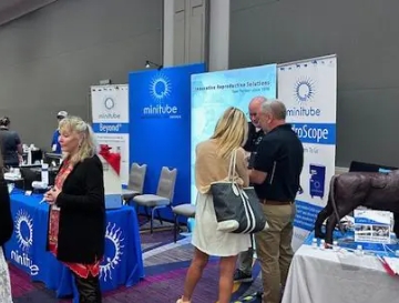  Minitube USA 在 Therio 会议上与行业合作