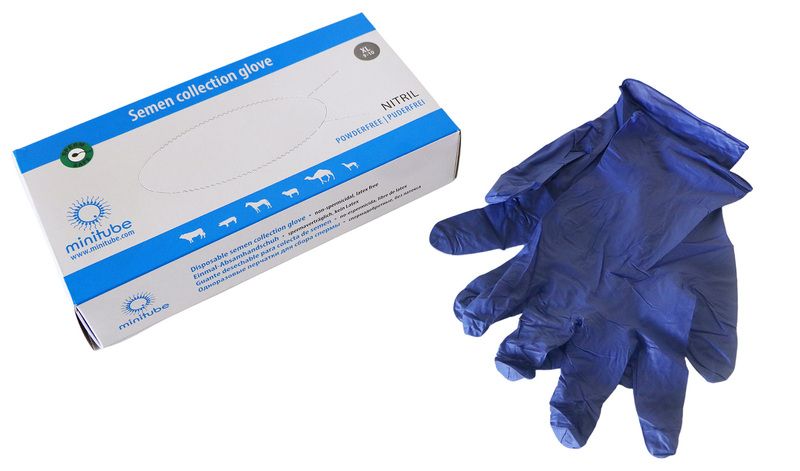 Semen collection glove, size XL