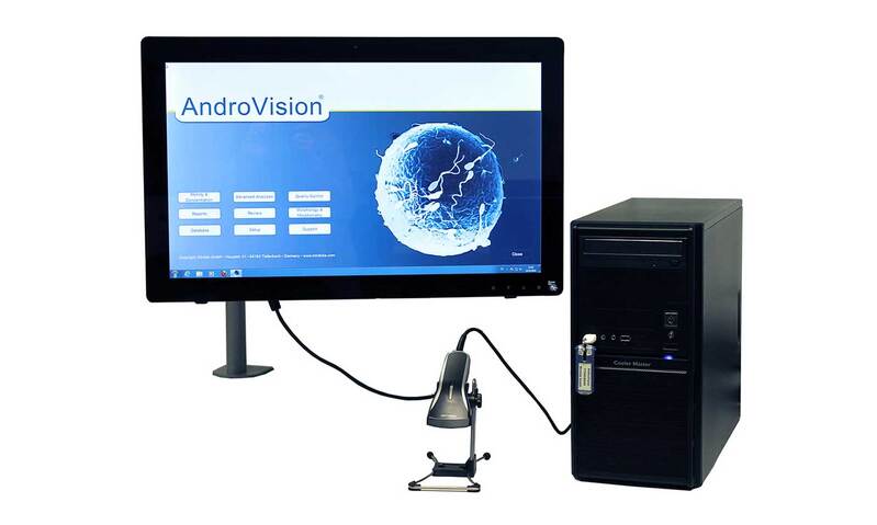 AndroVision®: CASA software with touchscreen and barcode scanner