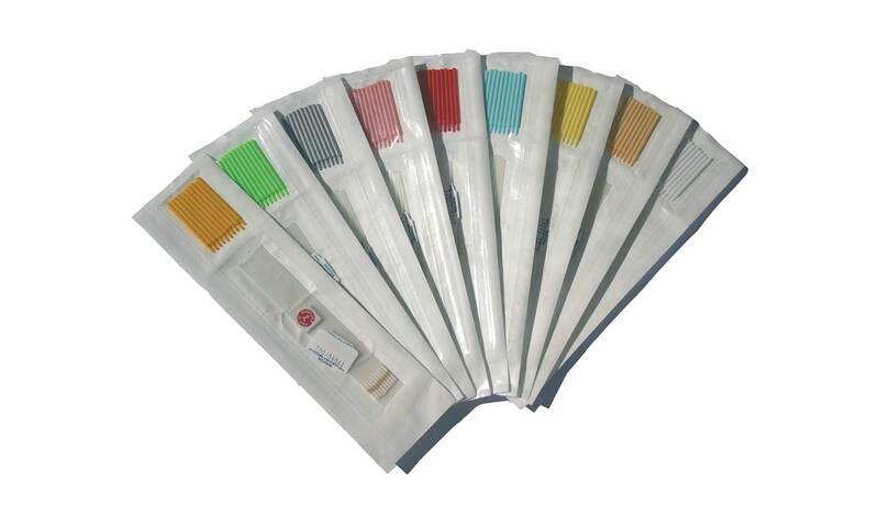MiniStraw, 0.25 ml, 133 mm, clear with white ID rod