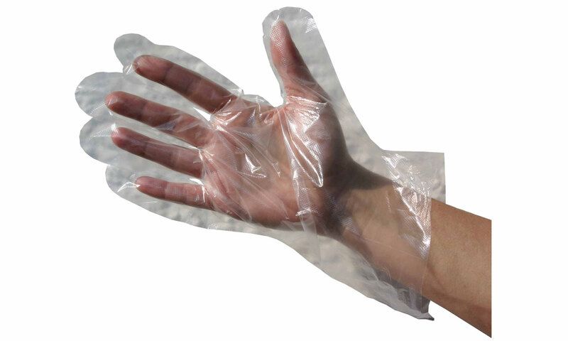 Hygienic pre-collection glove