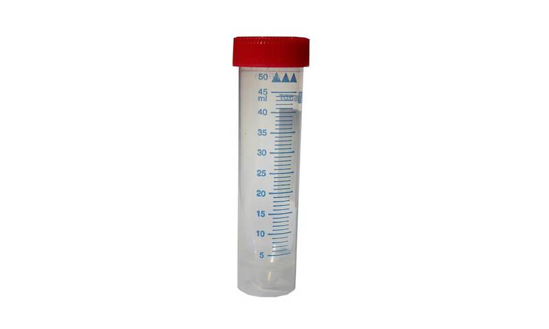 Tube, 50 ml, with red cap