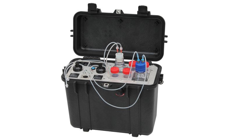 Aspiration and flushing pump for equine OPU, 230 V