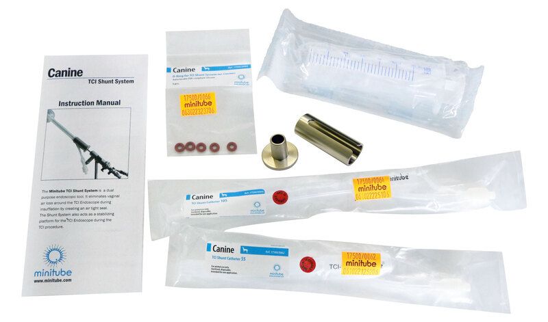 TCI shunt system for optical eyepiece endoscope