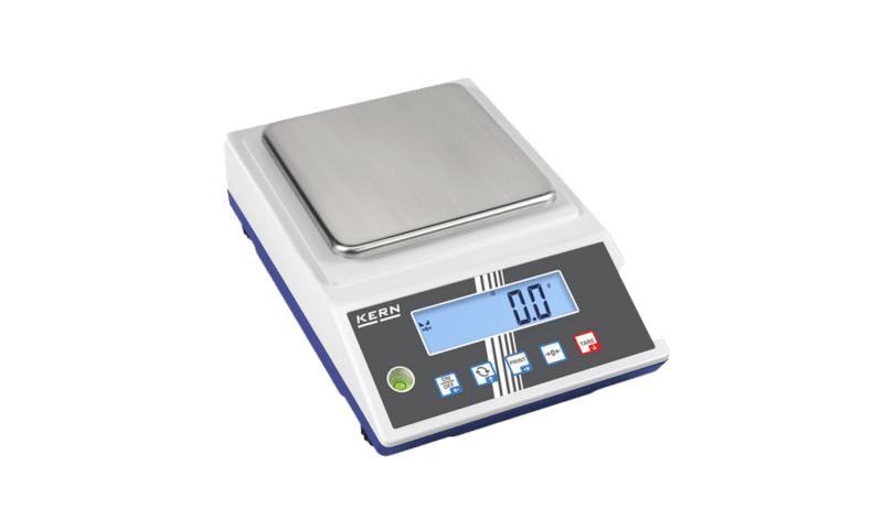  Electronic precision scale up to 2 kg, resolution 0.1 g